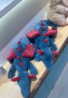 Peluche en coton biologique Jelly Cat, Dragon du Ciel et Dragon des Neiges, poupée en peluche moelleuse, rembourrage en PP, coussin lesté doux