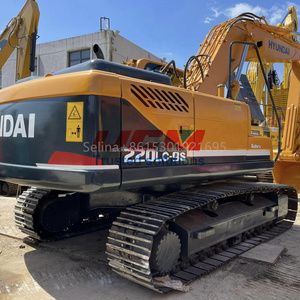 Excavadora de cadenas Hyundai 220-9s usada con 1 año de garantía, capacidad de cazo de 1.15m y peso de 22000kg - Product Image 4