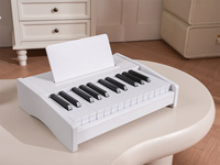 Nouveauté : Piano en bois 25 touches, clavier électronique standard, instrument jouet pour l'apprentissage des enfants, vente en gros