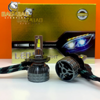 Puissant plus lumineux 500w 400w 100000lm Lumen 9007 voiture Led phare lentille ampoule pour bmw E46 X6 F10 ford Focus St 2016 camry 2010