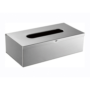 Boîte rectangulaire personnalisée en acier inoxydable, porte-papier, distributeur de serviettes de toilette, coffret de mouchoirs faciaux, porte-serviettes pour hôtel, maison, salle de bains - Product Image 1