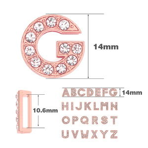 Lujoso collar de Mascota de diamantes de imitación brillante con abalorios de alfabeto de aleación extraíble de estilo Simple con patrón de letras