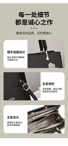 Nouveaux Sacs Bandoulière de Créateur Tendance en Cuir PU de Haute Qualité, Sacs Messager Décontractés, Cabas de Luxe pour Femmes, Sacs à Main et Pochettes - Product Image 4