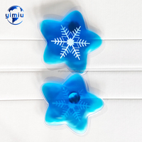 Chauffe-mains réutilisable en PVC non toxique, compresse chauffante à gel magique à pression pour une chaleur instantanée - Idéal pour l'hiver et Noël, à emporter dans la poche