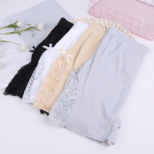 Shorts de Sécurité en <span class=keywords><strong>Dentelle</strong></span> pour Femmes, Anti-dérapants, Fins, Grandes Tailles, Leggings Taille Haute à Effet Gainant et Remonte-fesses, Version Coréenne - Product Image 2