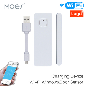 Capteur de contact magnétique sans fil pour porte, application Tuya Smart Life, contrôle à distance, alarme d'entrée intelligente pour porte et fenêtre, alarme anti-cambriolage intelligente wifi pour la maison - Product Image 3