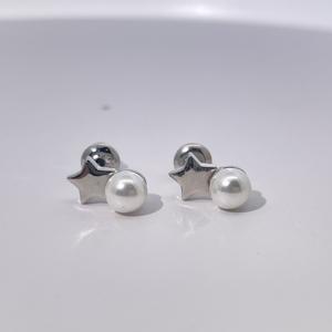 Pendientes de Perlas de Imitación Estrella Clásica de Tianyu Gems, Chapados en Oro de Latón, Joyería Elegante para Mujer para Cualquier Ocasión - Product Image 2