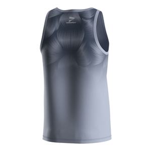 Camiseta Deportiva sin Mangas para Hombre, Color Gris, Precio al por Mayor, Chaleco de Rugby, Transpirable, para Entrenamiento - Product Image 6