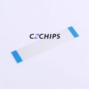 JS05A-40P-100-4-8 FFC Cable (Flexible Flat Cable) P=0.5mm Connector 40P 0.5mm 0.3mm Non-Inverting - Product Image 2