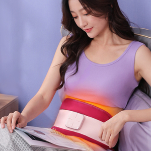 Ceinture de <span class=keywords><strong>massage</strong></span> électrique amincissante pour brûler les graisses abdominales 3.7v rose sans fil avec télécommande 5V / 2A - Product Image 5