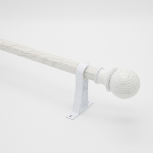 Tringles à rideaux blanches décoratives classiques <span class=keywords><strong>Prix</strong></span> de tuyau de rideau en <span class=keywords><strong>bois</strong></span> <span class=keywords><strong>Poteau</strong></span> à rideau décoratif - Product Image 5
