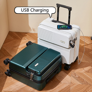 Maleta de Viaje Popular para Jóvenes con Ruedas Dobles, Carcasa Rígida, Ligera, con Candado TSA, Maleta Pequeña con Ruedas - Product Image 1