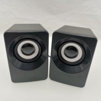 Pencahayaan RGB Subwoofer Laptop Komputer Keras OEM Speaker Rumah Mobil Mini USB 2.0 Kustom Portabel