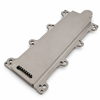 Plaque de refroidissement liquide haute performance pour électronique de puissance, plaque de refroidissement à eau personnalisée pour onduleurs, convertisseurs IGBT et stockage d'énergie