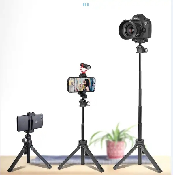 Multifunction Extension Pole Tripod Cellphone Live Broadcast Bracket Cradle Head Integrated Selfie Stick