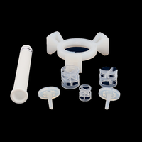 Kunststoff PTFE Pall-Ring Extrusions- und Schneidedienst für Industrielle Anwendungen PFA Pall-Ring