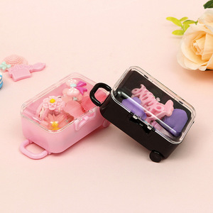 Mini Contenedor <span class=keywords><strong>de</strong></span> Almacenamiento <span class=keywords><strong>de</strong></span> <span class=keywords><strong>Dulces</strong></span> con Forma <span class=keywords><strong>de</strong></span> Maleta <span class=keywords><strong>de</strong></span> Viaje, <span class=keywords><strong>de</strong></span> Plástico <span class=keywords><strong>de</strong></span> 7.5 cm, <span class=keywords><strong>de</strong></span> Grado Alimenticio - Product Image 2