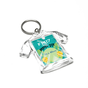 Nuevos llaveros de plástico ligeros personalizados, llaveros acrílicos personalizados con impresión Offset, productos al por mayor - Product Image 1