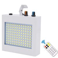 Barre de lumière stroboscopique 108 LED 200W DMX512 IP65 pour salle de karaoké, piste de danse, activation vocale et télécommande