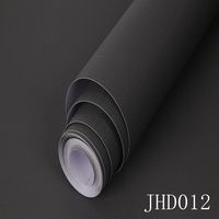 Papel pintado de PVC autoadhesivo con patrón geométrico moderno, decoración colorida para el hogar con revestimiento de paredes negro oscuro, función impermeable