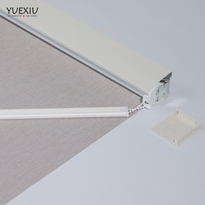 BR200480024 Modern Polyester Fabric Child Safety Blackout Wand <strong>Stick</strong> Control Manual Roller <strong>Blind</strong> for the Office Hotel Home - Product Image 5