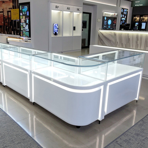 Pháp mỹ phẩm điện thoại cửa hàng đồ chơi sử dụng Whiskey CURIO tủ kính LED chiếu sáng hiển thị Showcase - Product Image 3