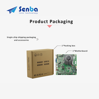Carte mère compacte embarquée Mini ITX sans ventilateur N5095A RTL8111H 1G VGA HD LVDS DDR4 Max 16 Go 6 COM 8 USB SIM LPT