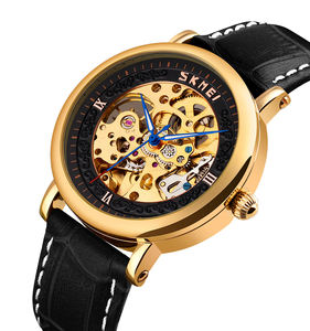 Azul del reloj Skmei 9229 la alta calidad reloj mecánico relojes de oro de lujo automático reloj para hombre - Product Image 2