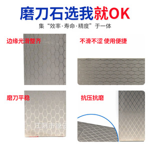 หินลับมีดเพชรสองด้านแบบรังผึ้ง ขนาด 300-1000 กริต สำหรับลับคมมีดทำครัว - Product Image 1