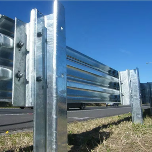 Crash testato in acciaio metallo barriera di sicurezza autostrada Guardrail per la protezione delle strade autostradali e la sicurezza stradale urbana - Product Image 1