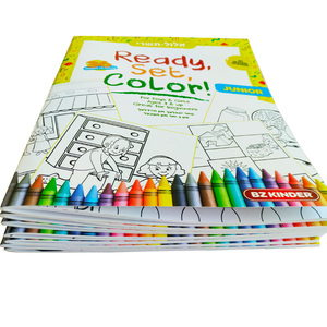 Download Quality Coloring Book Set With Crayons In Alluring Styles And Prints Alibaba Com