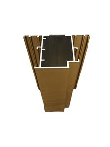 Profils en aluminium extrudé Shalumi Vietnam série 6000 avec service de découpe pour portes, fenêtres, systèmes intérieurs modernes en aluminium - Product Image 4