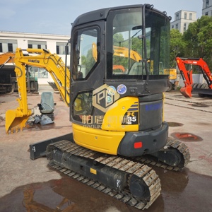 Used Original Japan Komatsu PC35MR <b>Mini</b> Excavator 3.5Ton Hydraulic Crawler Digger Second <b>Hand</b> Small Digging Machine For Sale - Product Image 3