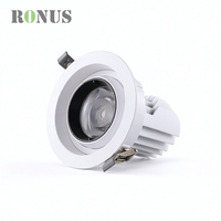 Spot encastré LED COB 12V dimmable anti-éblouissement 30W pour intérieur