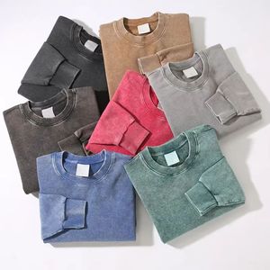 Sudadera Deportiva Extra Grande para Hombre, con Logotipo Personalizado, 100% Algodón, Gruesa, 450 g/m², Cuello Redondo, Forro Polar, Anti-Pilling, para Invierno - Product Image 3