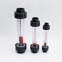 China Rotámetro Alcohol Caudalímetro Pvc Rotámetro Caudalímetro para beber agua