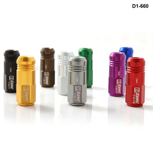 JIABEIR- D1spec JDM Light Weight Chrome Racing <strong>Lug</strong> <strong>Nuts</strong> M12x1.25 / M12x1.5 52mm for for EG EK ES EP AD-D1-660 - Product Image 3