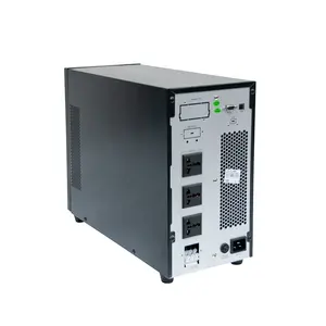 Fuente de alimentación inalámbrica 3KVA, UPS en línea, 230V, para ordenador, respaldo de red ATM