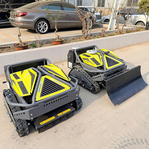 Livraison gratuite, <span class=keywords><strong>tondeuse</strong></span> à gazon robotisée à moteur à essence, largeur de coupe 500 mm, <span class=keywords><strong>tondeuse</strong></span> à gazon à chenilles télécommandée - Product Image 1