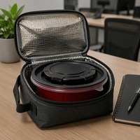 Barquette à œufs en plastique PP5 sans BPA, recyclable, conforme aux normes FDA, avec couvercle, pour fruits, emballage OEM, vente en gros