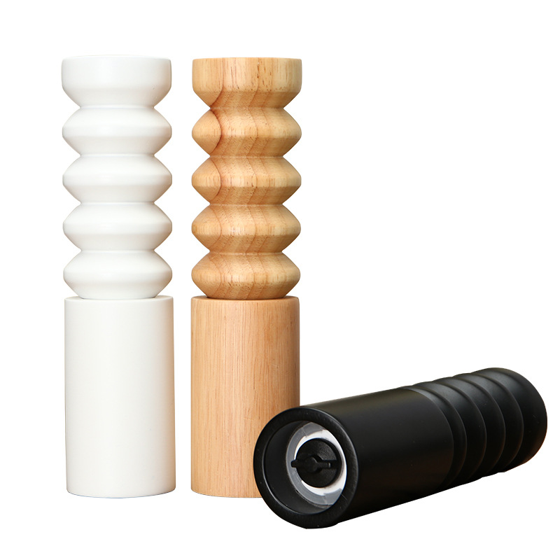 Деревянная кухонная мельница для специй BB016, измельчитель для специй, измельчитель соли и перца, для дома и ресторана