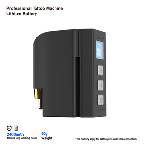 2023 nouveau Offre Spéciale professionnel tatouage RCA alimentation usine en gros 2400 mah sans fil tatouage batterie alimentation - Product Image 5