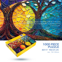 Rompecabezas 1000 Piezas 700x500mm Papel Madera Plástico DIY Educativo para Niños 2-4 Años Juego Personalizado Regalo