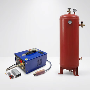 Compresseur d'air PCP OEM ODM 4500 PSI 12 V avec arrêt automatique, pompe haute pression portable 300 bars pour fusil à air comprimé PCP – Vente en gros - Product Image 1