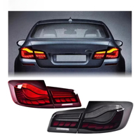 Feux arrière LED pour BMW Série 5 F10 F18 2010-2017, kit de remplacement Plug and Play, design écailles de dragon, accessoires auto