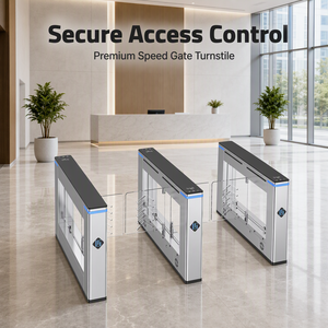 Porte battante à détection anti-pincement pour les couloirs du personnel des aéroports - Product Image 4