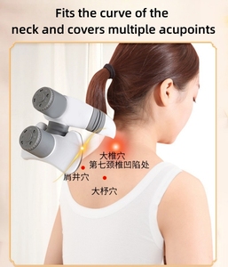 Masseur de cou à trois têtes, appareil de <span class=keywords><strong>moxibustion</strong></span>, <span class=keywords><strong>moxibustion</strong></span> du dos, <span class=keywords><strong>moxibustion</strong></span> du cou, boîte de <span class=keywords><strong>moxibustion</strong></span>, adapté aux employés de bureau, utilisation à domicile - Product Image 6