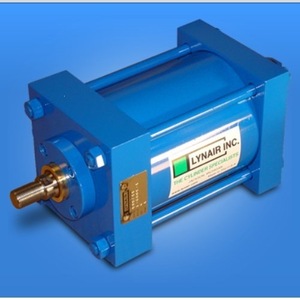 Cylindre hydraulique Lynair A-314 B25-10-138-P1 à simple action, finition métallique - Product Image 4