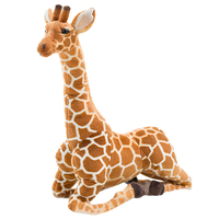 Jouets en peluche personnalisé réaliste de girafe Simulation jouets en peluche de girafe en peluche en gros réaliste animal girafe en peluche jouet