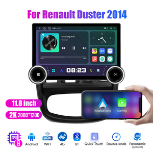 <span class=keywords><strong>Autoradio</strong></span> Android 2 Din pour Renault <span class=keywords><strong>Duster</strong></span> <span class=keywords><strong>2014</strong></span>, écran QLED 2K de 11,8 pouces, double bouton rotatif, Android Auto, CarPlay - Product Image 5